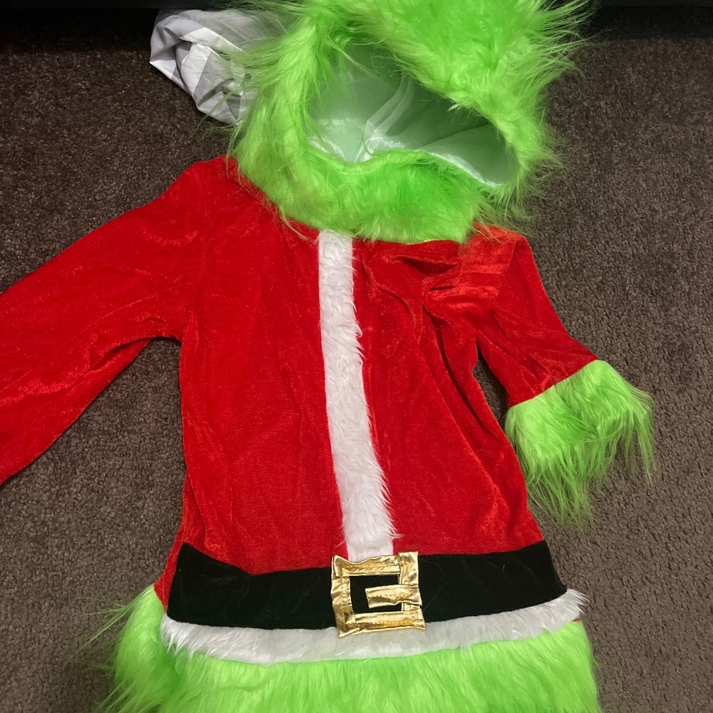 Kids grinch costume